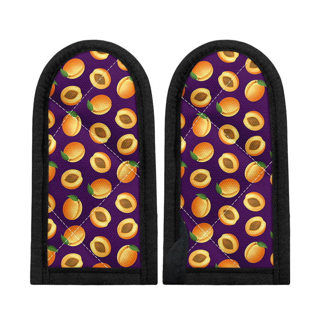 Apricot Fruit Pattern Print Skillet Handle Cover