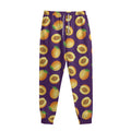 Apricot Fruit Pattern Print Sweatpants