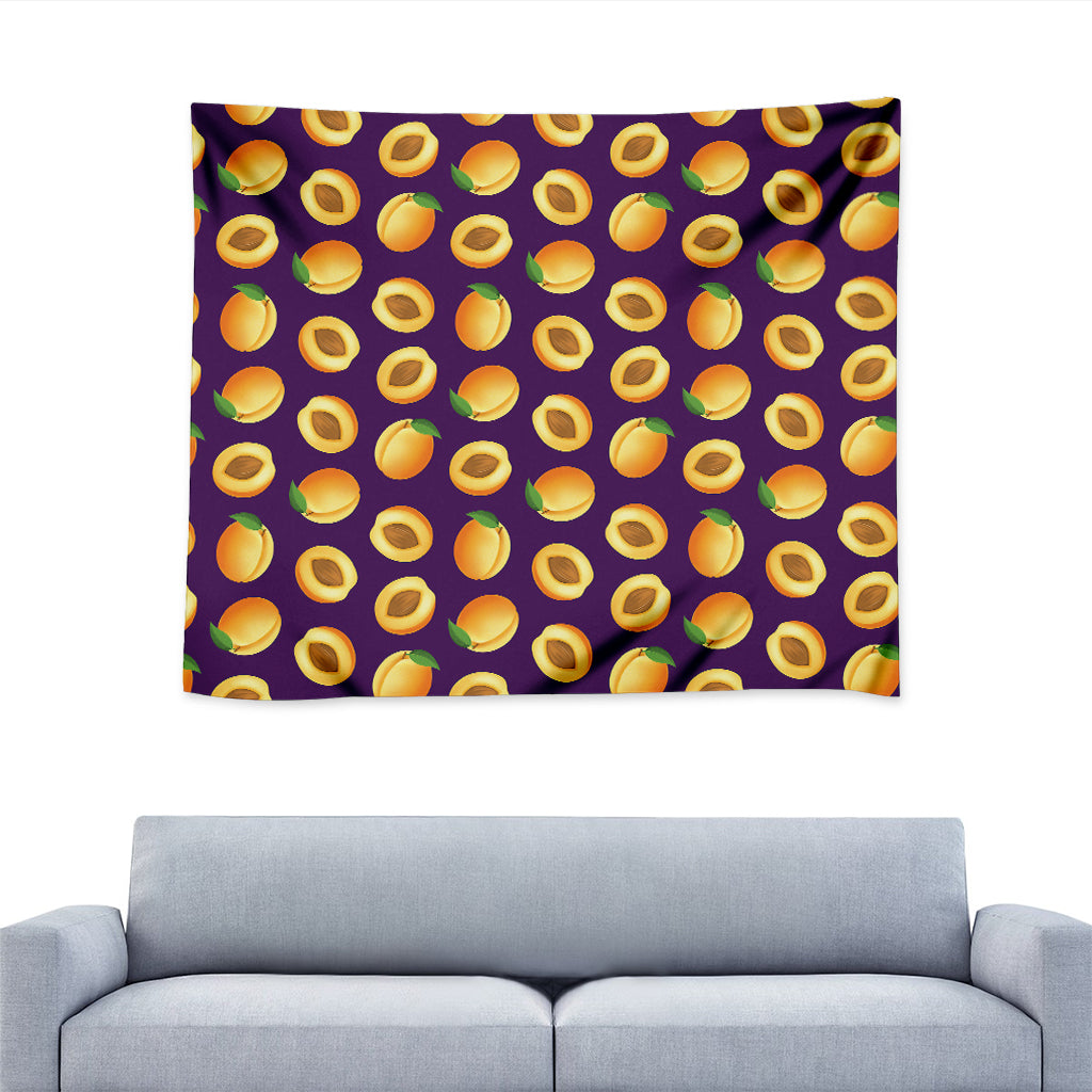 Apricot Fruit Pattern Print Tapestry