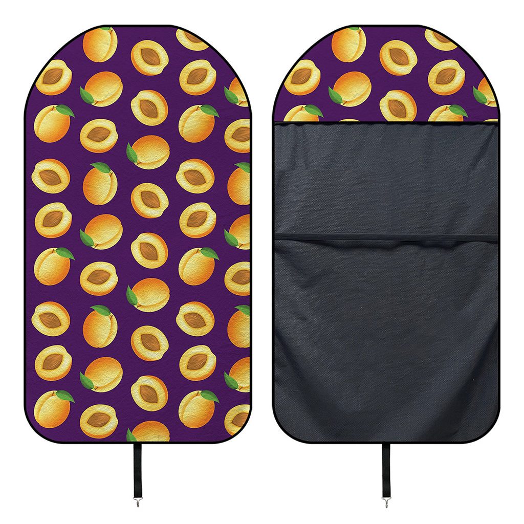 Apricot Fruit Pattern Print Waterproof Car Seat Cover