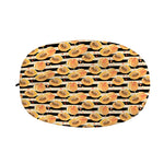 Apricot Fruit Striped Pattern Print Car Side Mirror Covers