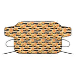 Apricot Fruit Striped Pattern Print Car Windshield Snow Cover