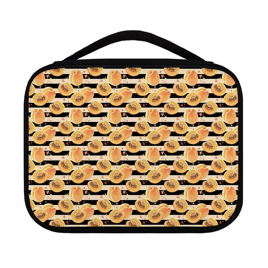 Apricot Fruit Striped Pattern Print Classic Bible Case
