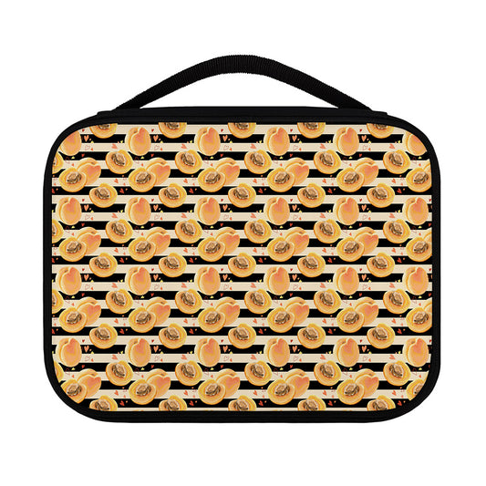 Apricot Fruit Striped Pattern Print Classic Bible Case