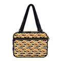 Apricot Fruit Striped Pattern Print Double Strap Bible Bag