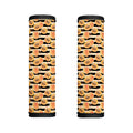 Apricot Fruit Striped Pattern Print Handle Covers