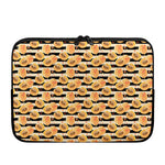 Apricot Fruit Striped Pattern Print Laptop Sleeve