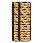 Apricot Fruit Striped Pattern Print Refrigerator Handle Covers