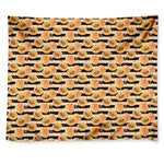 Apricot Fruit Striped Pattern Print Tapestry