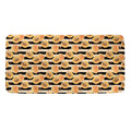 Apricot Fruit Striped Pattern Print Towel