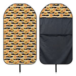 Apricot Fruit Striped Pattern Print Waterproof Car Seat Cover
