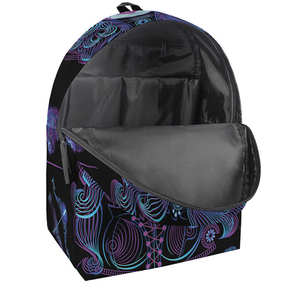 Aquarius And Astrological Signs Print Backpack