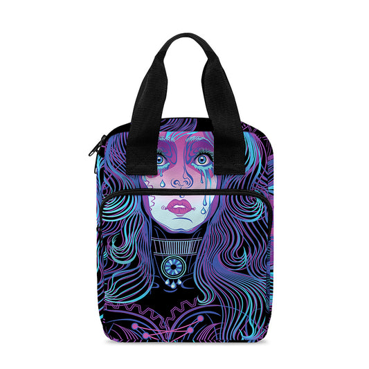 Aquarius And Astrological Signs Print Bible Tote Bag