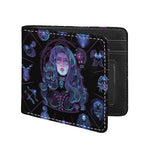 Aquarius And Astrological Signs Print Bifold Wallet