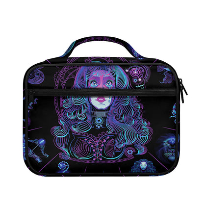 Aquarius And Astrological Signs Print Briefcase Bible Bag