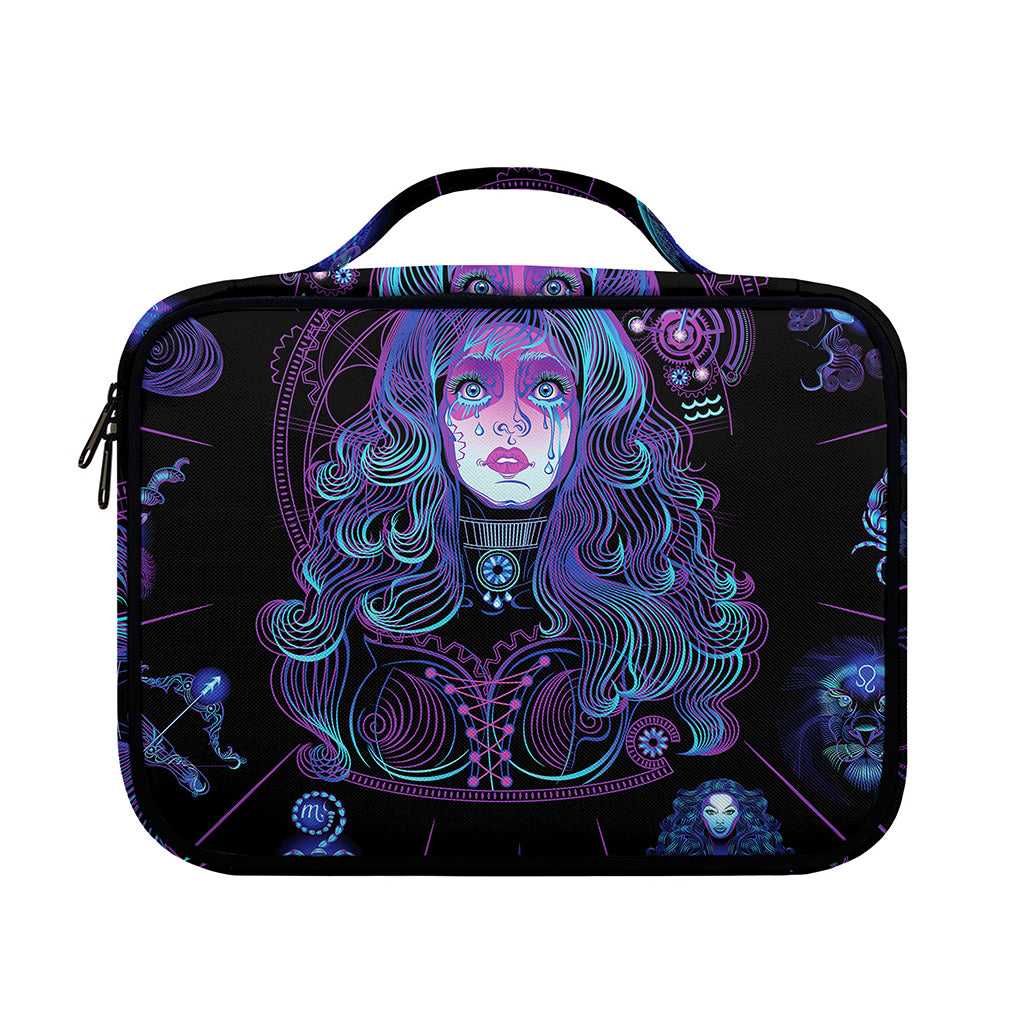 Aquarius And Astrological Signs Print Briefcase Bible Bag