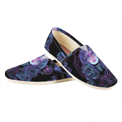 Aquarius And Astrological Signs Print Casual Shoes