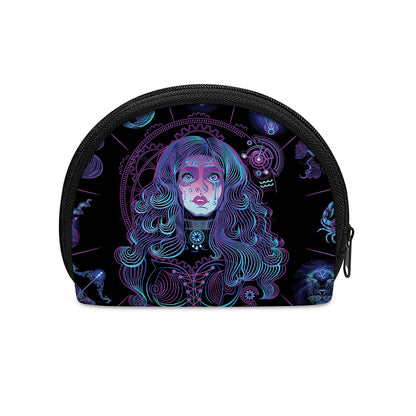 Aquarius And Astrological Signs Print Coin Purse