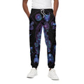 Aquarius And Astrological Signs Print Cotton Sweatpants