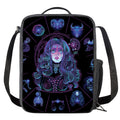 Aquarius And Astrological Signs Print Crossbody Lunch Bag