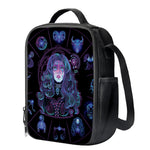 Aquarius And Astrological Signs Print Crossbody Lunch Bag