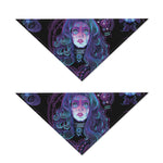 Aquarius And Astrological Signs Print Dog Bandana