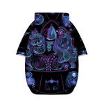 Aquarius And Astrological Signs Print Dog Zip Up Hoodie
