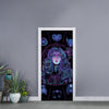 Aquarius And Astrological Signs Print Door Sticker