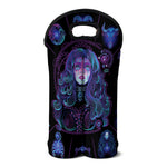 Aquarius And Astrological Signs Print Double Neoprene Wine Tote