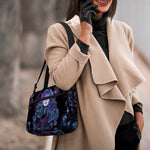 Aquarius And Astrological Signs Print Double Strap Bible Bag