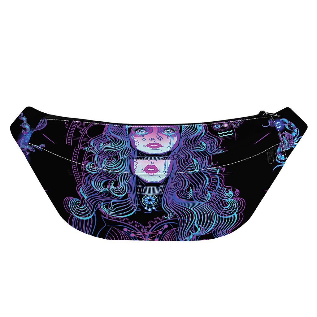 Aquarius And Astrological Signs Print Fanny Pack
