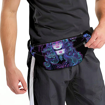 Aquarius And Astrological Signs Print Fanny Pack