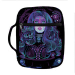 Aquarius And Astrological Signs Print Front Pocket Bible Bag