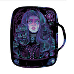 Aquarius And Astrological Signs Print Front Pocket Bible Bag