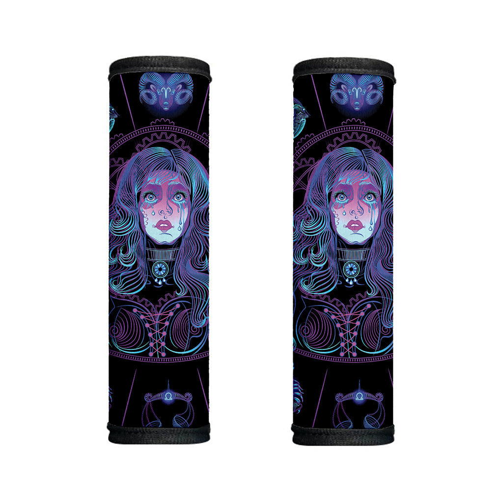 Aquarius And Astrological Signs Print Handle Covers