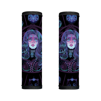 Aquarius And Astrological Signs Print Handle Covers