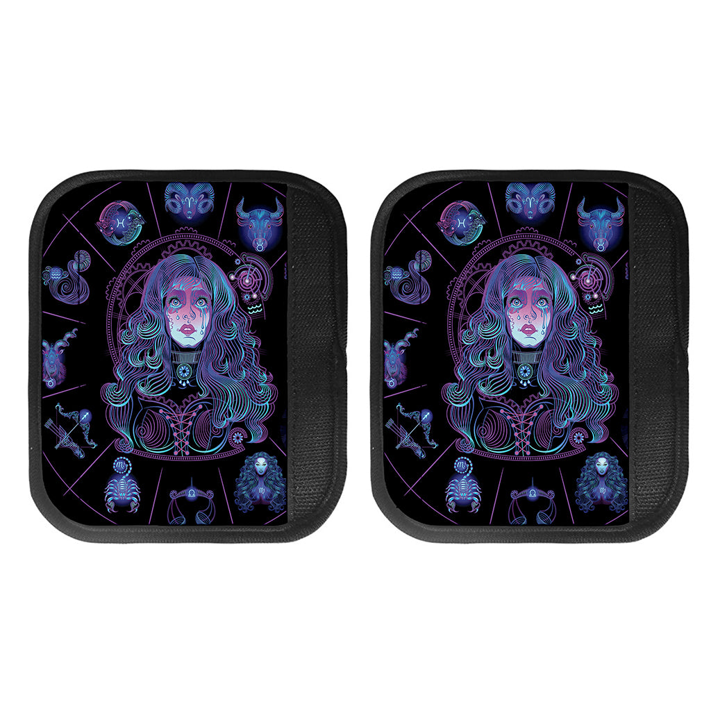Aquarius And Astrological Signs Print Handle Covers