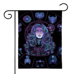 Aquarius And Astrological Signs Print House Flag