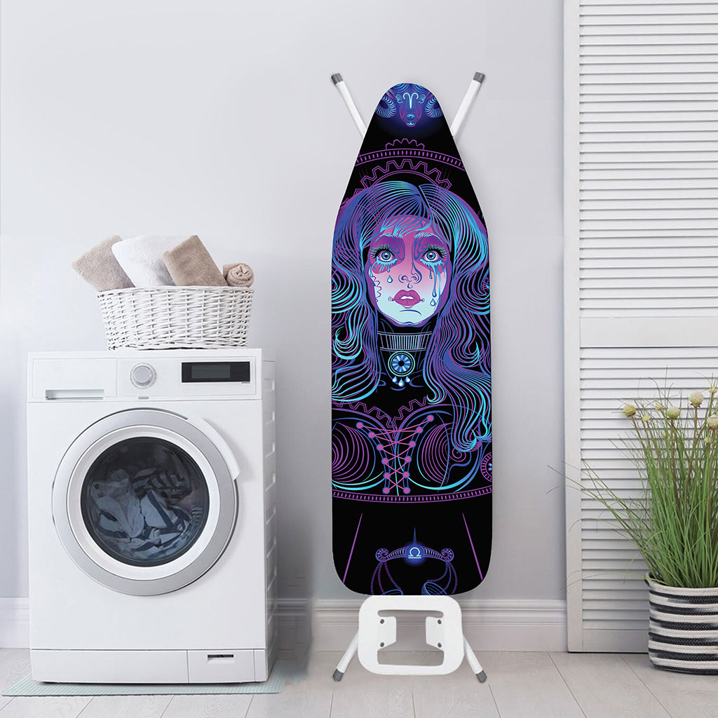 Aquarius And Astrological Signs Print Ironing Board Cover