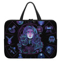 Aquarius And Astrological Signs Print Laptop Sleeve With Handle