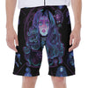 Aquarius And Astrological Signs Print Men's Beach Shorts