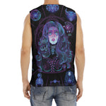 Aquarius And Astrological Signs Print Men's Fitness Tank Top