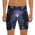 Aquarius And Astrological Signs Print Men's Long Boxer Briefs