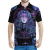 Aquarius And Astrological Signs Print Men's Polo Shirt