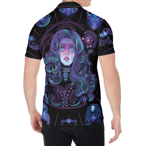 Aquarius And Astrological Signs Print Men's Shirt