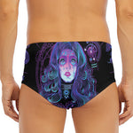 Aquarius And Astrological Signs Print Men's Triangle Swim Briefs