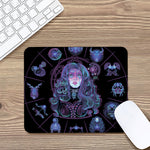 Aquarius And Astrological Signs Print Mouse Pad