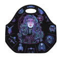 Aquarius And Astrological Signs Print Neoprene Lunch Bag