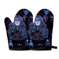 Aquarius And Astrological Signs Print Oven Mitts
