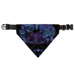 Aquarius And Astrological Signs Print Over The Collar Dog Bandana